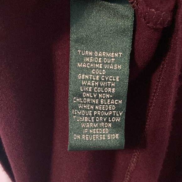 Lauren Ralph Lauren Purple - Aubergine Ruffle Tank Top - Picture 5 of 6